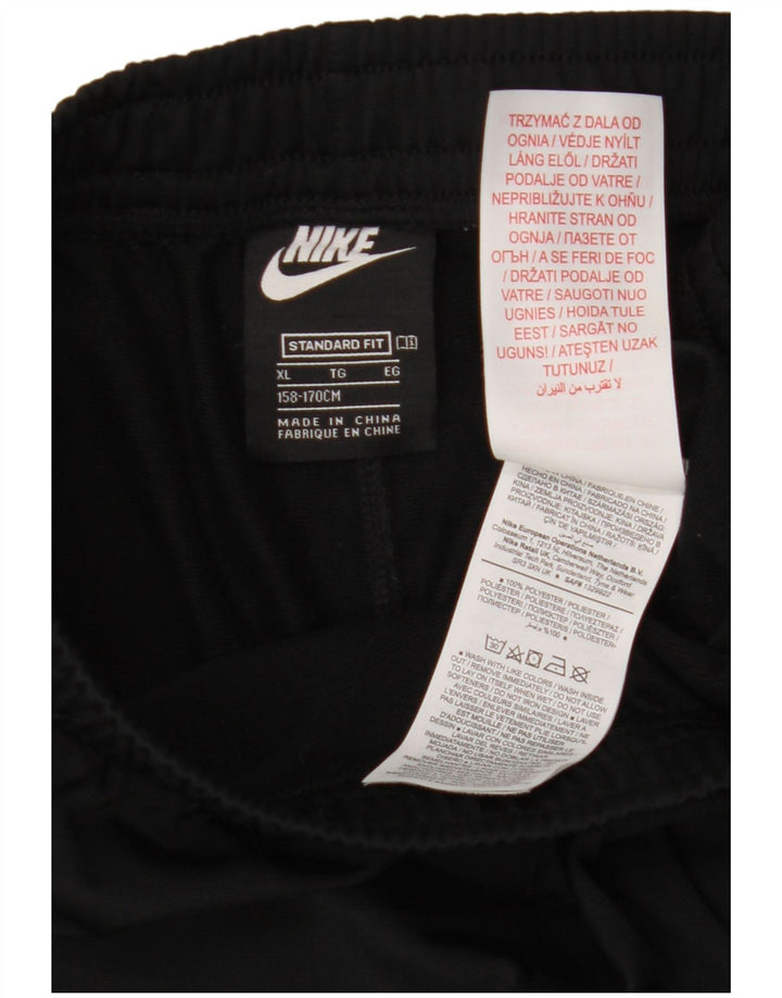 NIKE Pantalon de survêtement coupe standard pour garçon 13-14 ans XL Noir