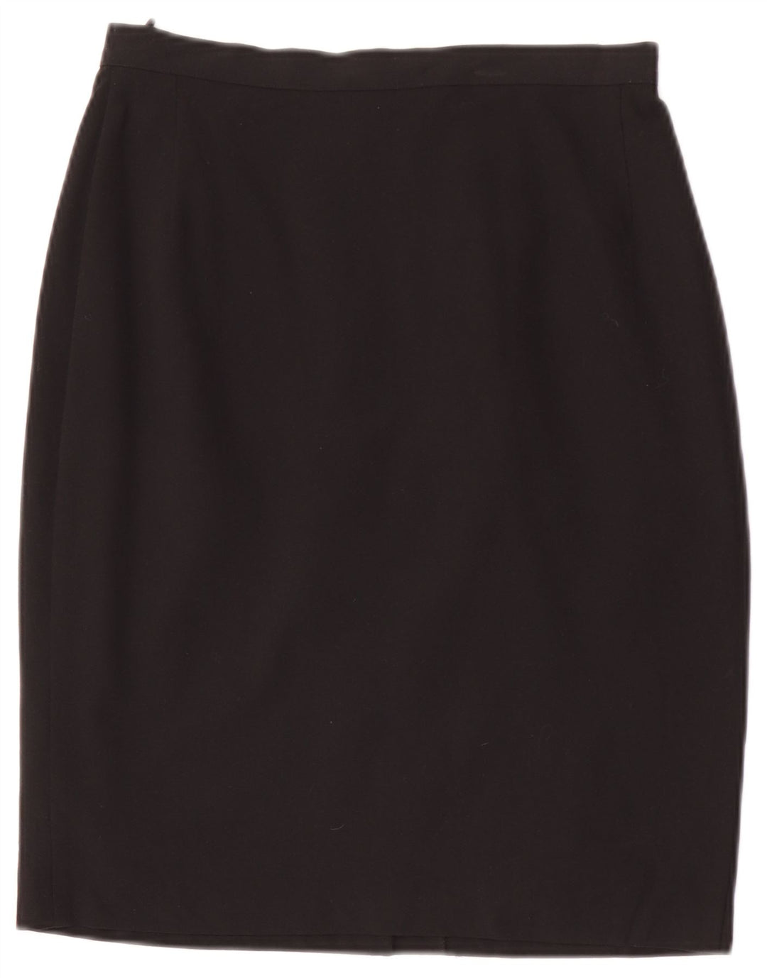 Marks & Spencer Jupe crayon pour femme UK 12 Medium W28 Noir Polyester