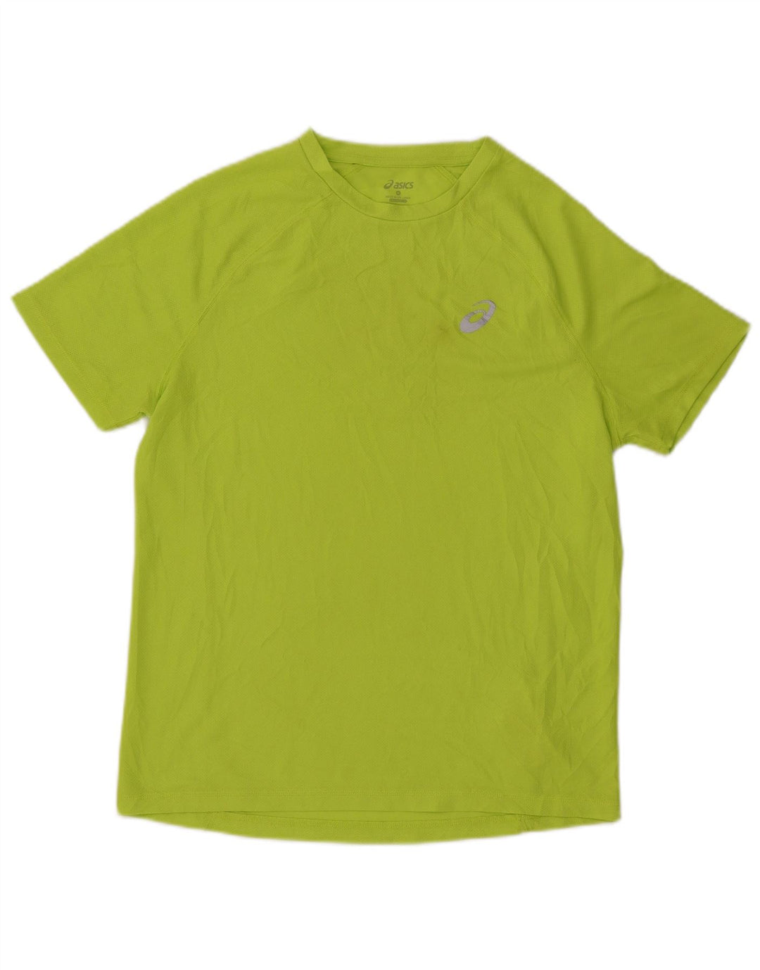 Asics T-Shirt Homme Vert Moyen Polyester