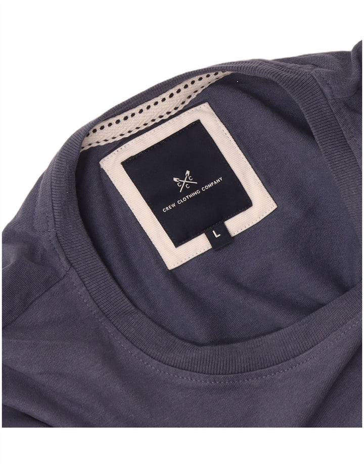 Crew Clothing T-Shirt Homme Grand Bleu