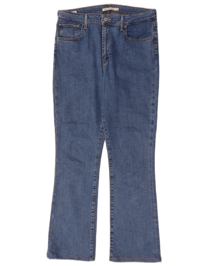 Levi's Jean Bootcut Taille Haute 725 Femme W32 L30 Bleu Coton