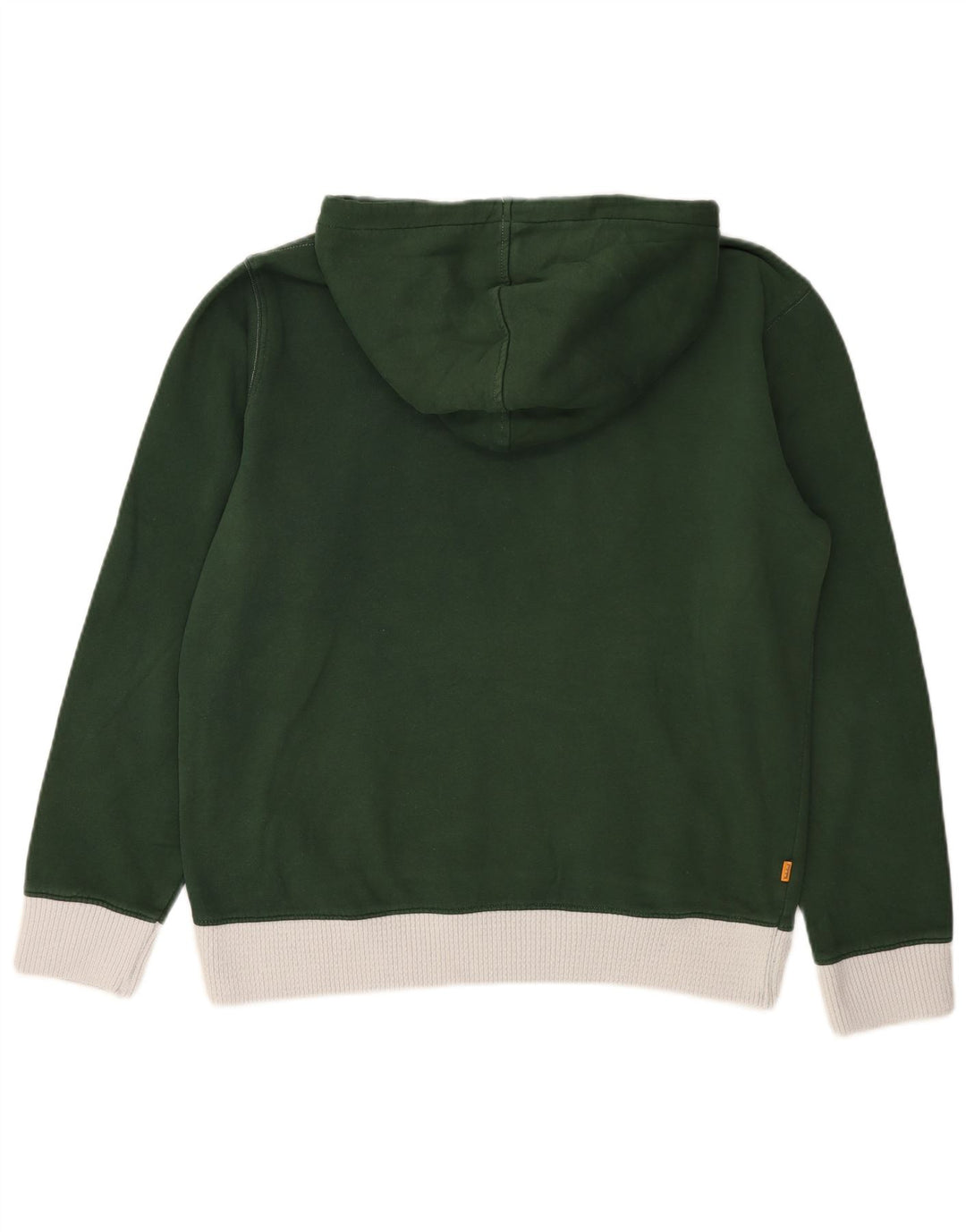 Timberland Pull à Capuche Graphic Regular Fit Homme Vert Moyen Colourblock