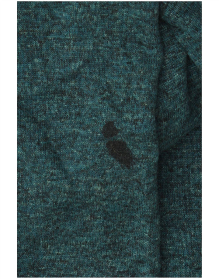 Mountain Warehouse Sweat-shirt pour homme en polyester moucheté Vert Taille L