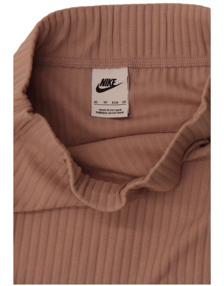 Jupe mi-longue Nike Femme XS W26 Beige