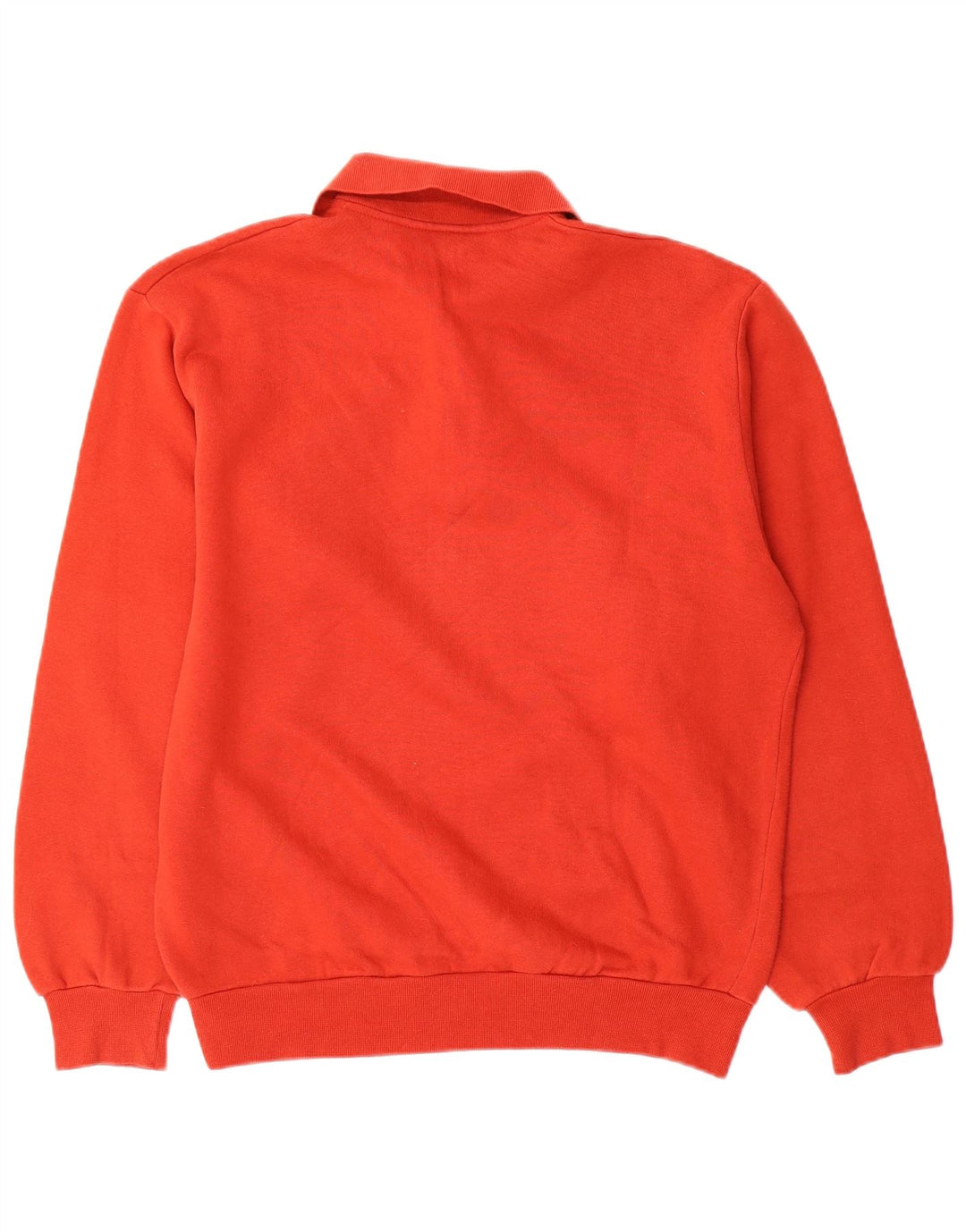 Kappa Sweat-Shirt à Col Polo Homme Rouge Moyen