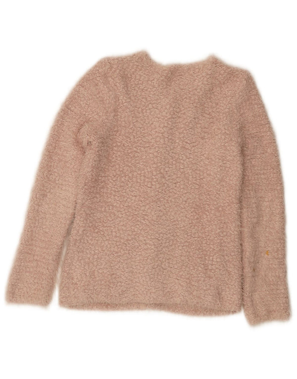 ZARA Filles Cardigan Pull 13-14 ans Rose Polyester
