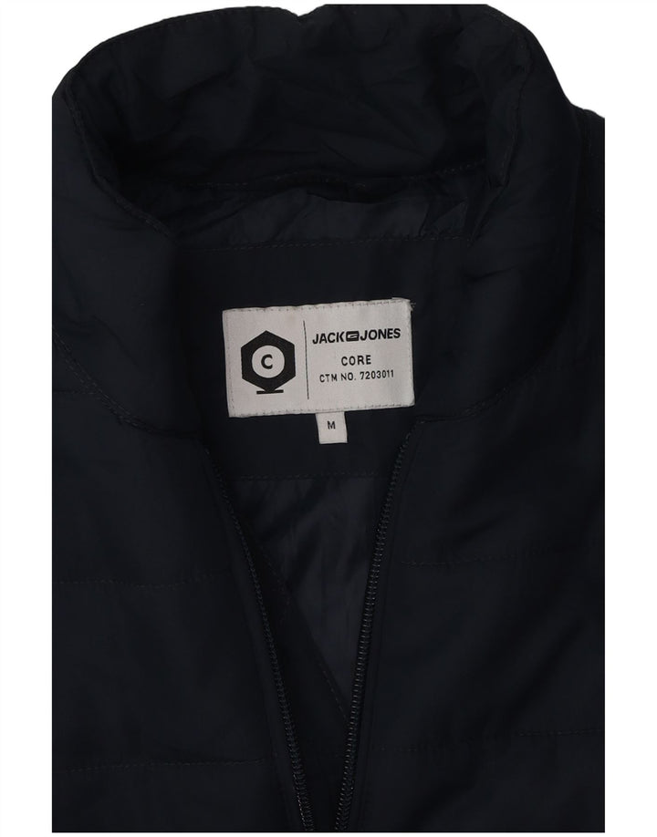 Jack & Jones Gilet rembourré pour homme UK 38 Bleu marine moyen