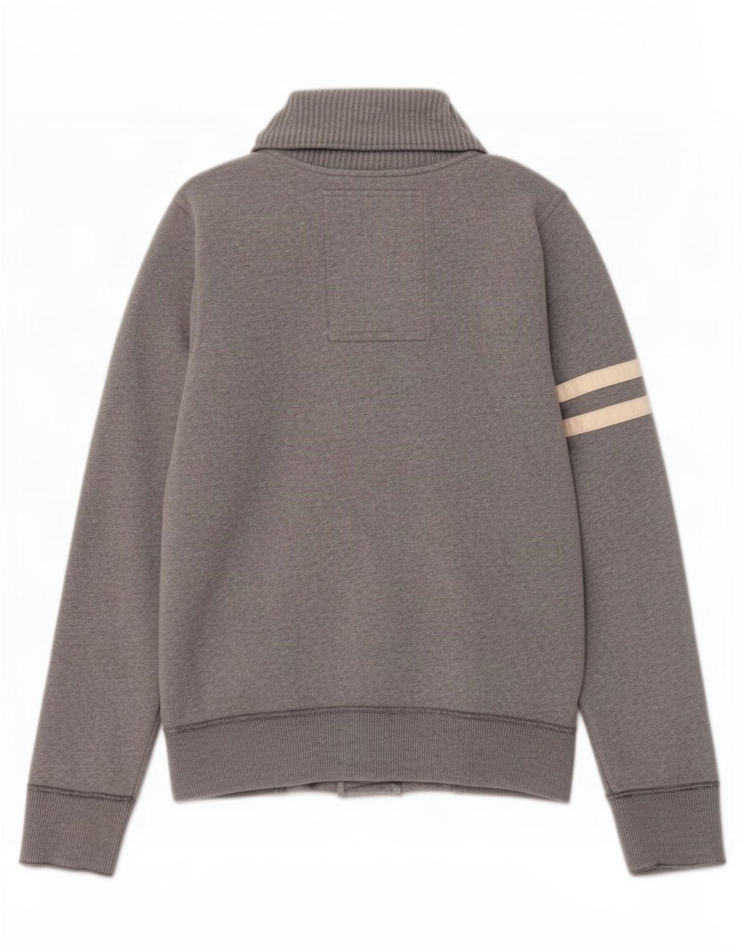 Abercrombie & Fitch Veste de survêtement pour homme en coton gris Taille L