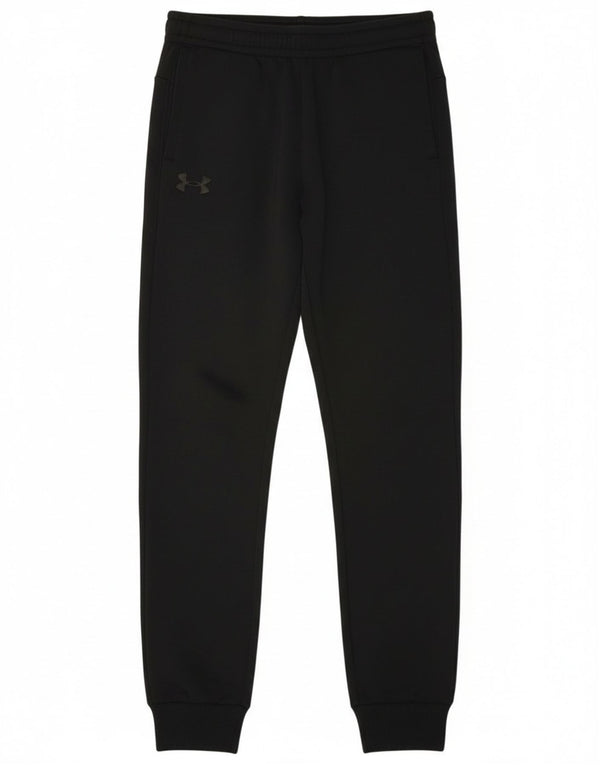 Under Armour Pantalon de survêtement pour garçon 11-12 ans Large Noir