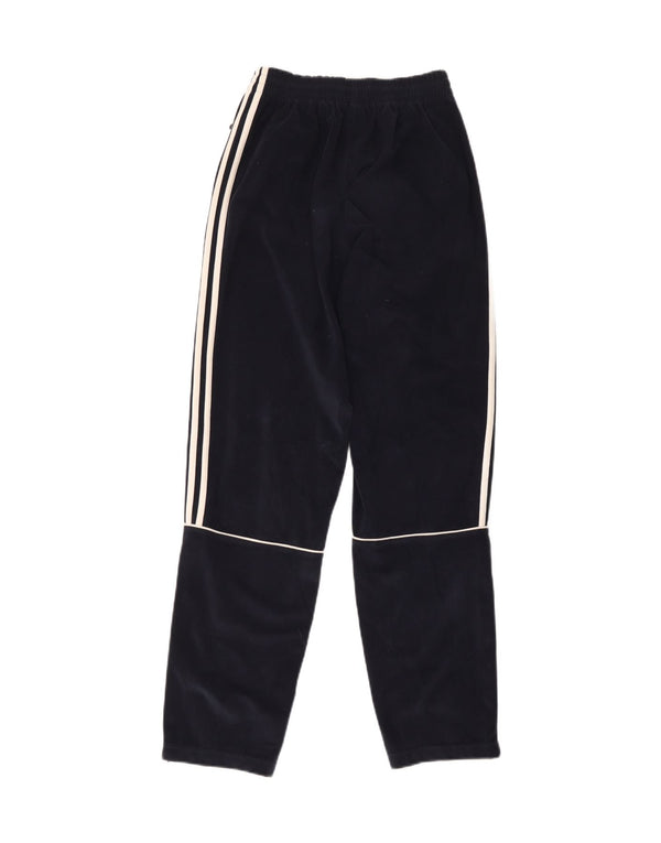 Pantalon de survêtement en velours Adidas garçon 15-16 ans bleu marine polyester
