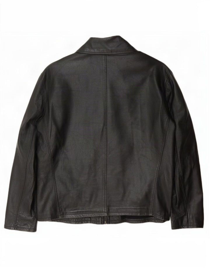 Veste en cuir femme Gaudi UK 16 Large Noir