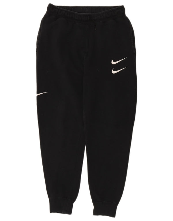 Nike Pantalon de survêtement Swoosh pour homme en coton noir Taille S
