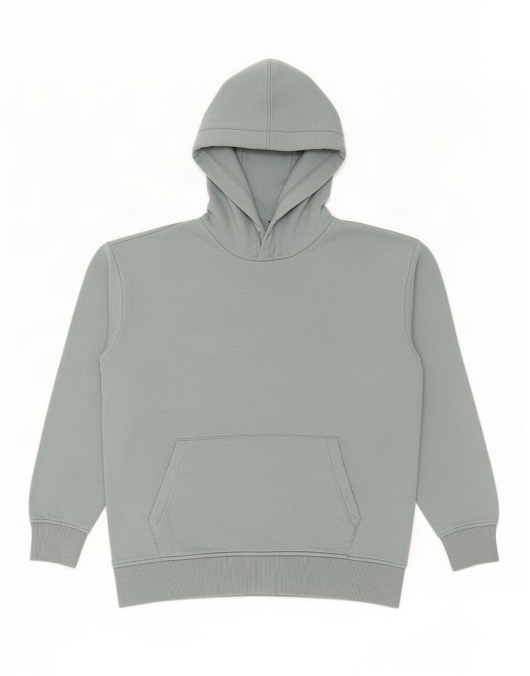 Zara Pull À Capuche Homme Bleu Moyen Coton