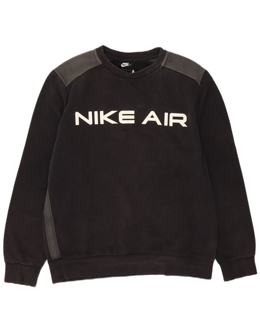 Nike Sweat-shirt graphique en coton noir moyen pour homme