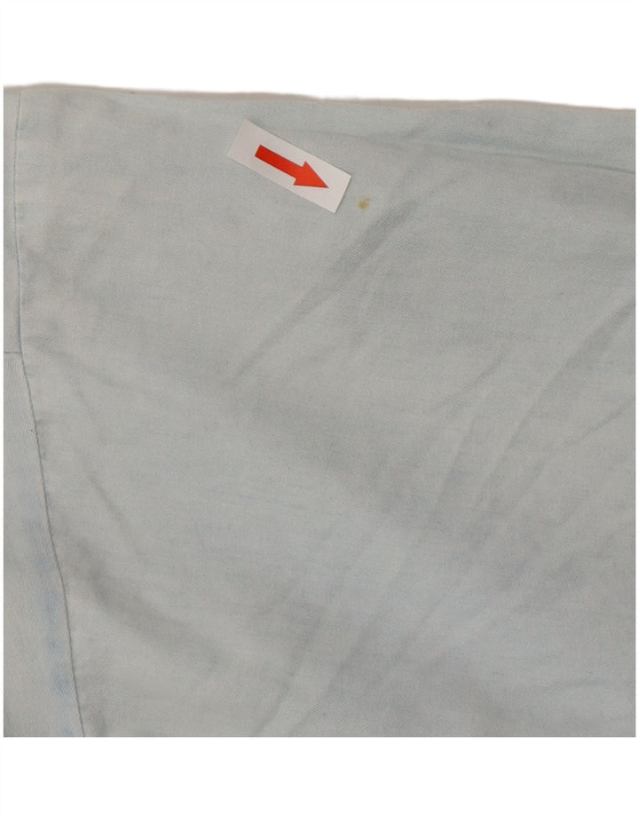 Whistles Robe chemise pull coupe ample pour femme UK 10 Petit Bleu Coton