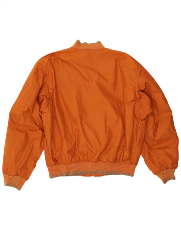 Killer Loop Veste Bomber Homme UK 40 Large Orange Polyamide