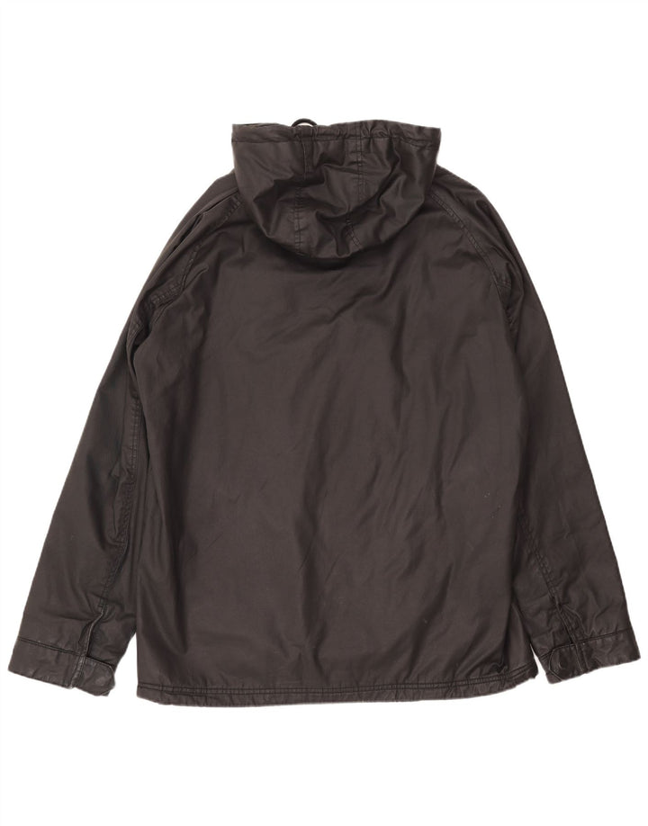 Esprit Veste Anorak à capuche pour homme UK 42 XL Noir