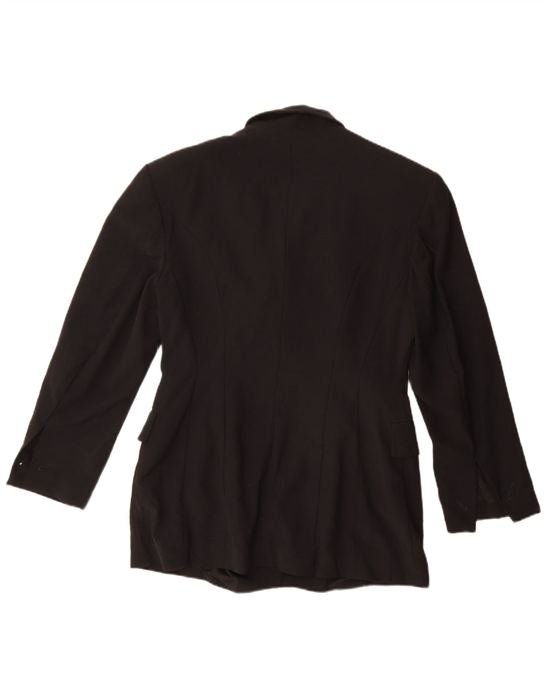 Joop Veste Blazer Croisée Femme IT 42 Laine Vierge Noir Moyen