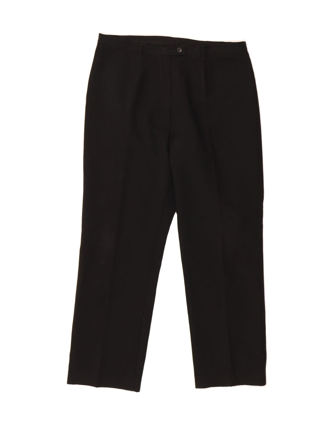 BENETTON Womens Straight Suit Trousers W32 L26 Black Vintage Benetton and Second-Hand Benetton from Messina Hembry 