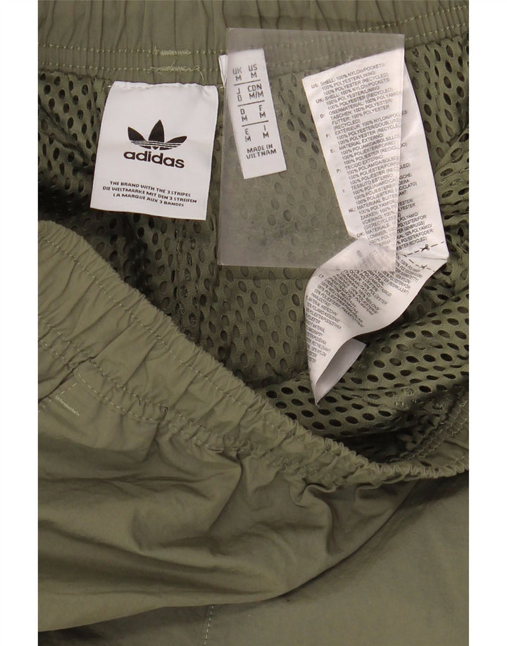 Adidas Short de sport pour homme en nylon kaki moyen