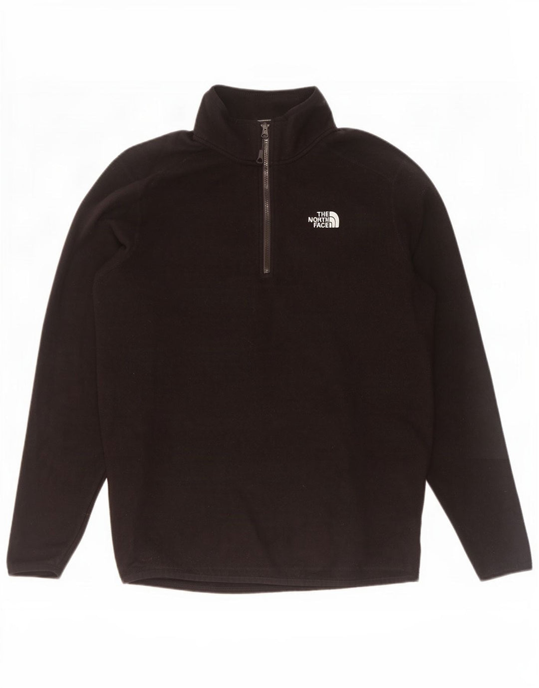 The North Face Pull polaire à col zippé pour homme Noir moyen Polyester