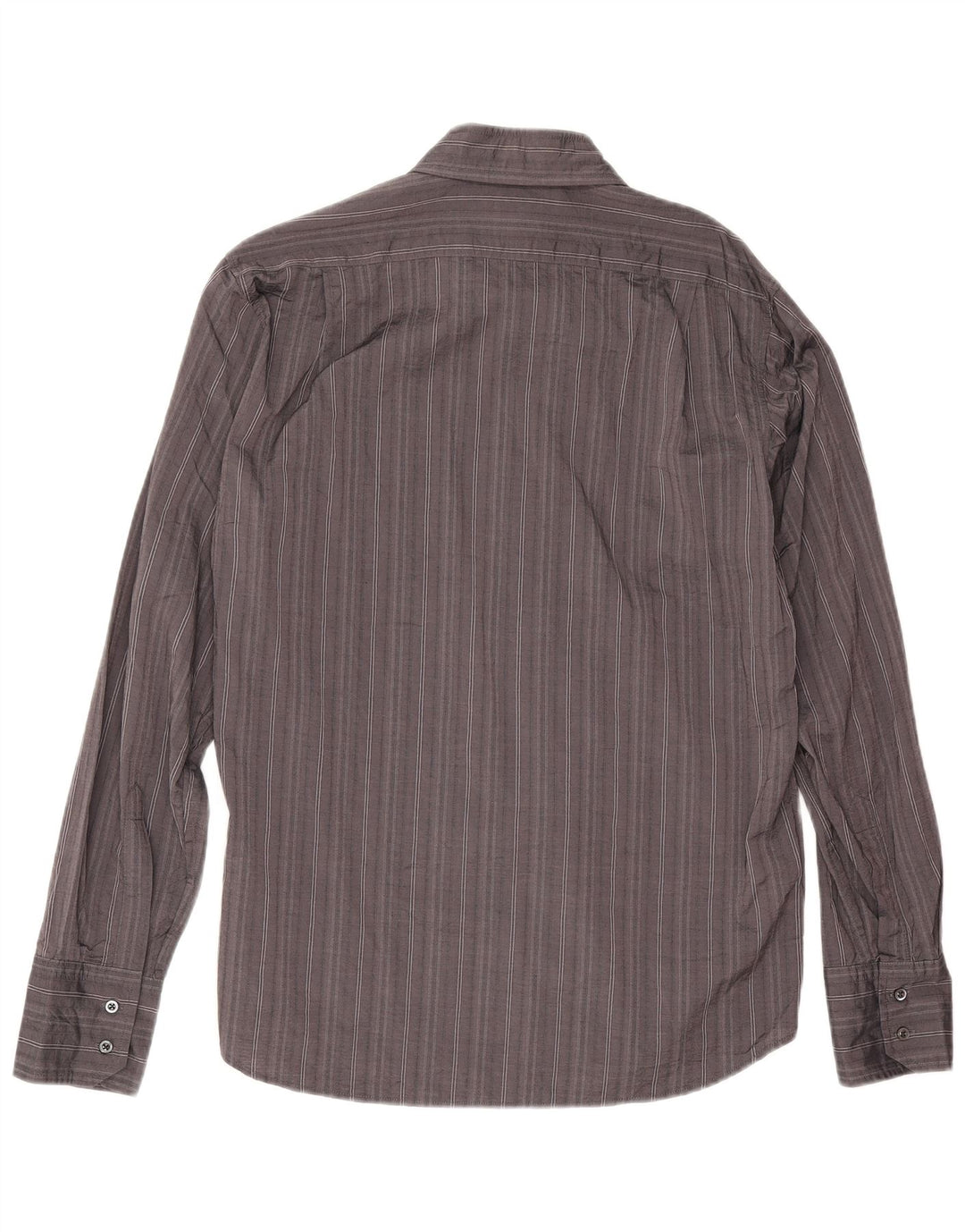Hugo Boss Chemise Homme Large Gris Rayé Coton