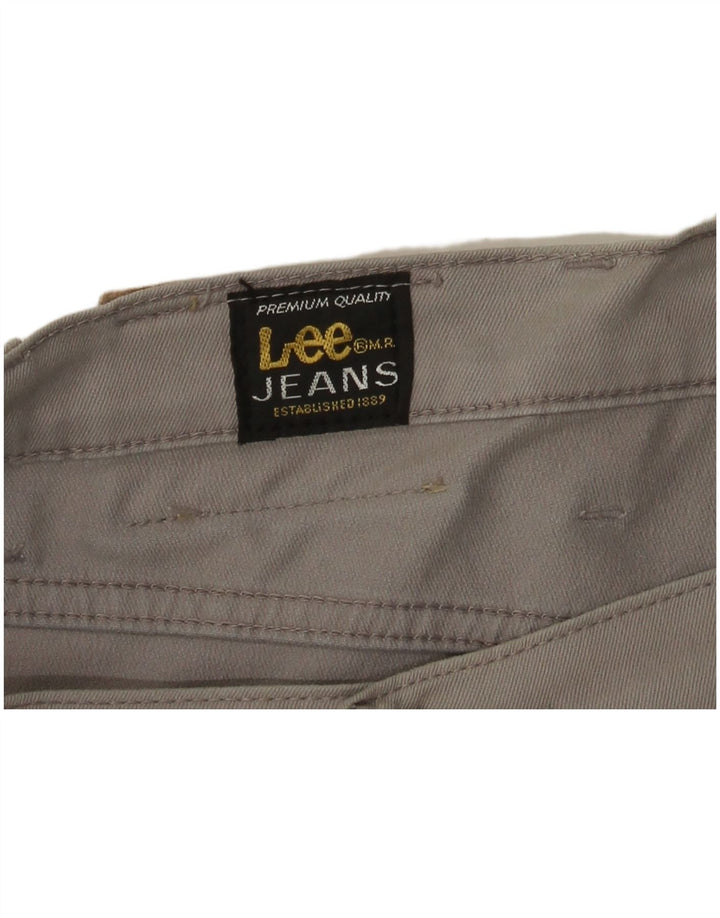 Lee Pantalon décontracté droit pour homme W40 L28 Gris