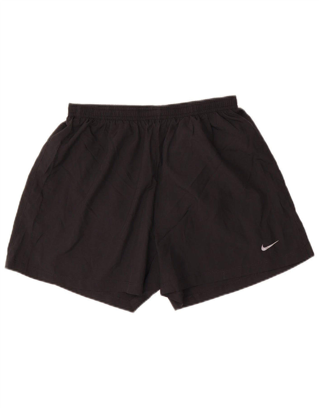 NIKE Short de sport Dri Fit pour femme UK 14 Noir moyen