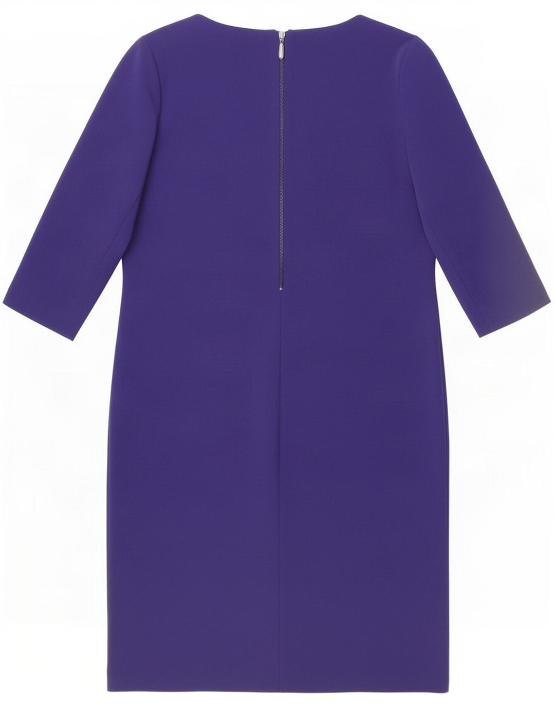 Libra Robe droite à manches 3/4 pour femme UK 10 Small Bleu marine