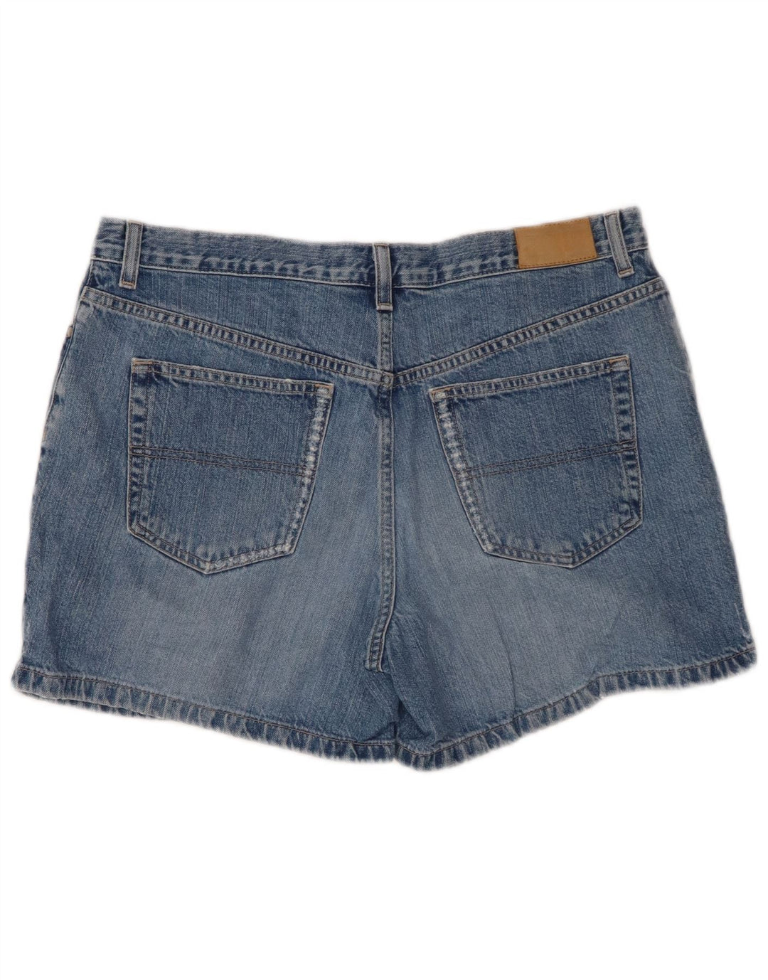 TOMMY HILFIGER Short en jean pour femme US 10 Large W34 Bleu Coton