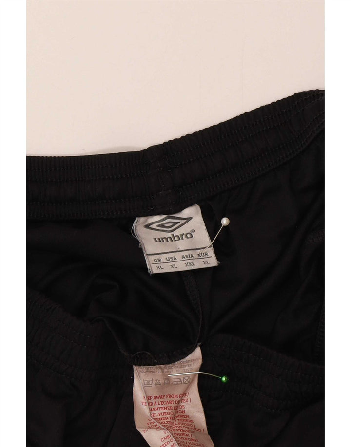 Umbro Short de Sport Homme XL Noir Polyester