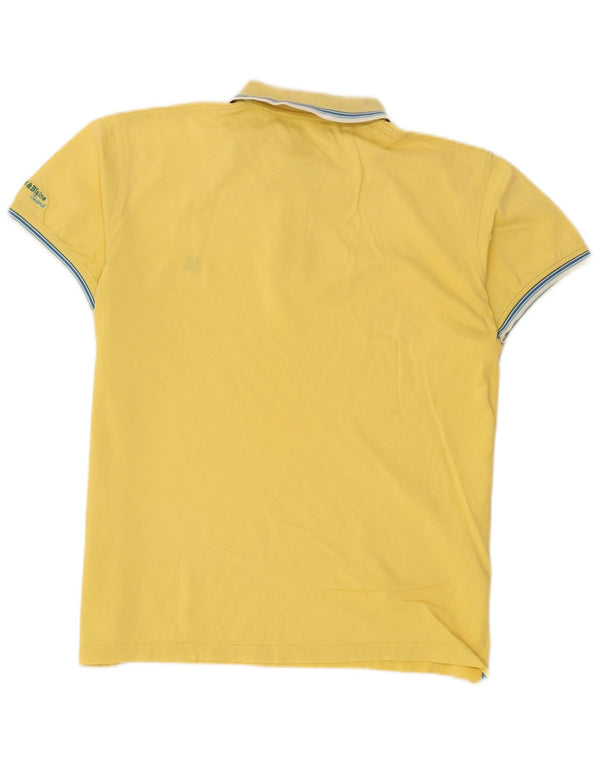 Harmont & Blaine Polo Homme XL Jaune Rayé Coton
