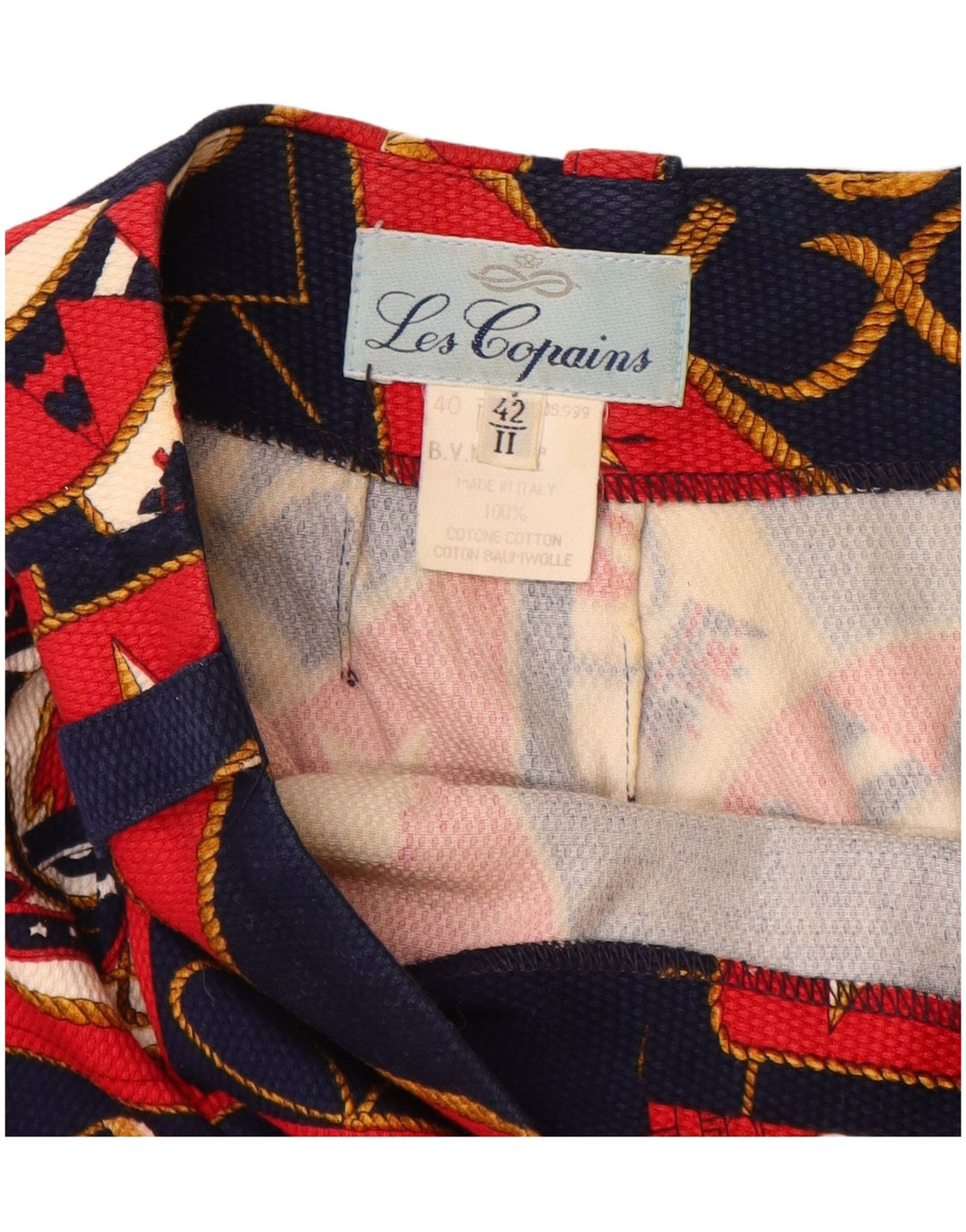 LES COPAINS Jupe Crayon Femme IT 42 Medium W26 Bleu Marine