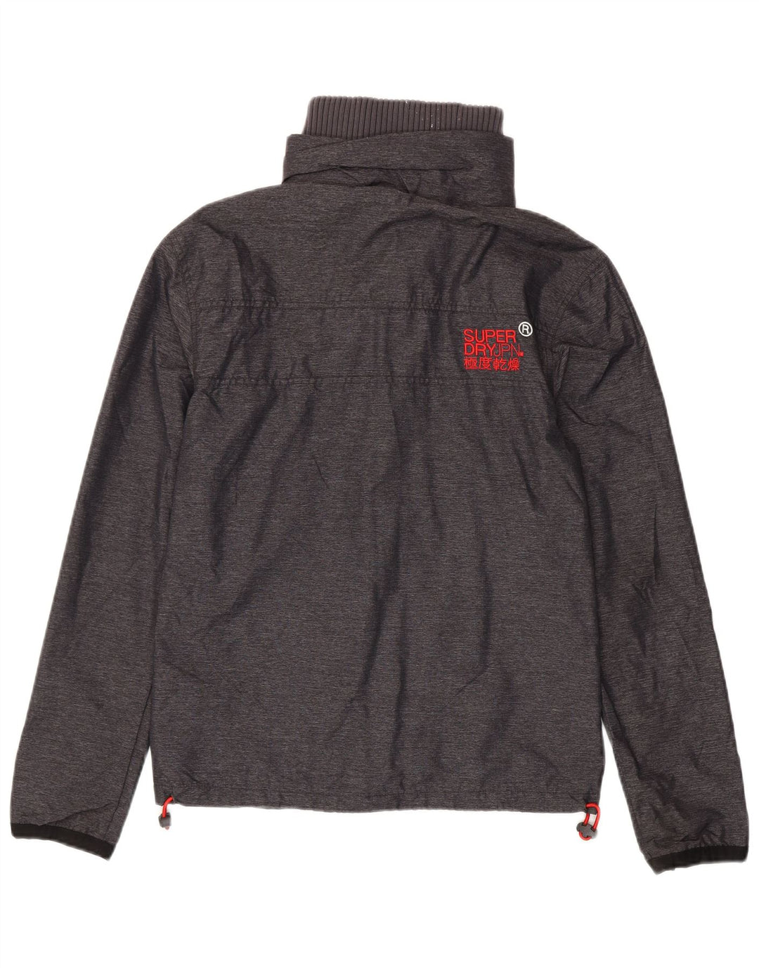 Superdry Veste de pluie graphique pour hommes UK 36 Small Grey Nylon