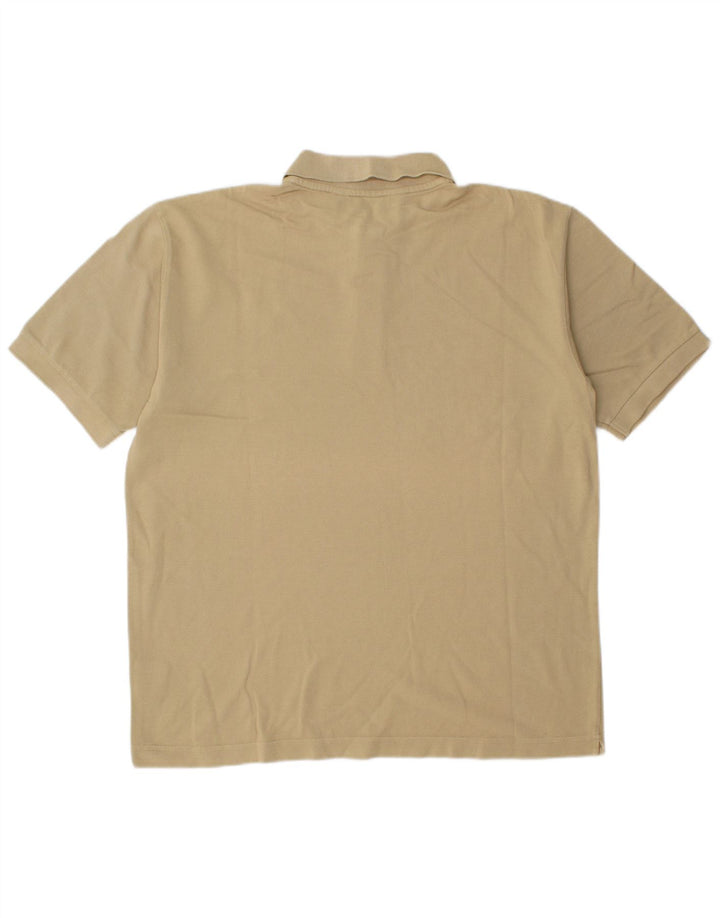 Kappa Polo Homme Large Beige Coton