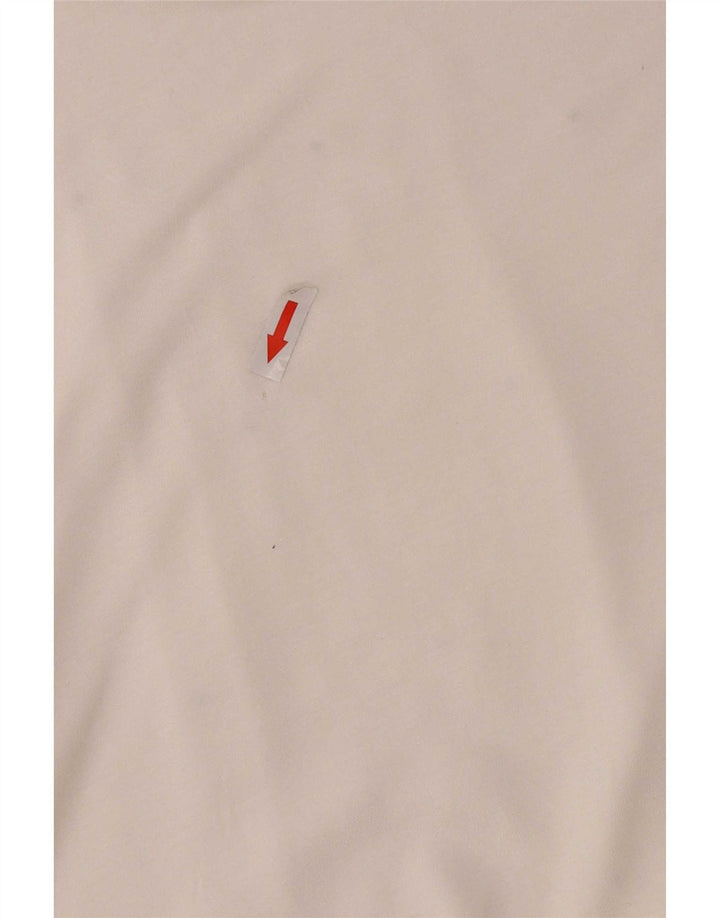 Massimo Dutti Chemisier Femme UK 18 XL Blanc Viscose