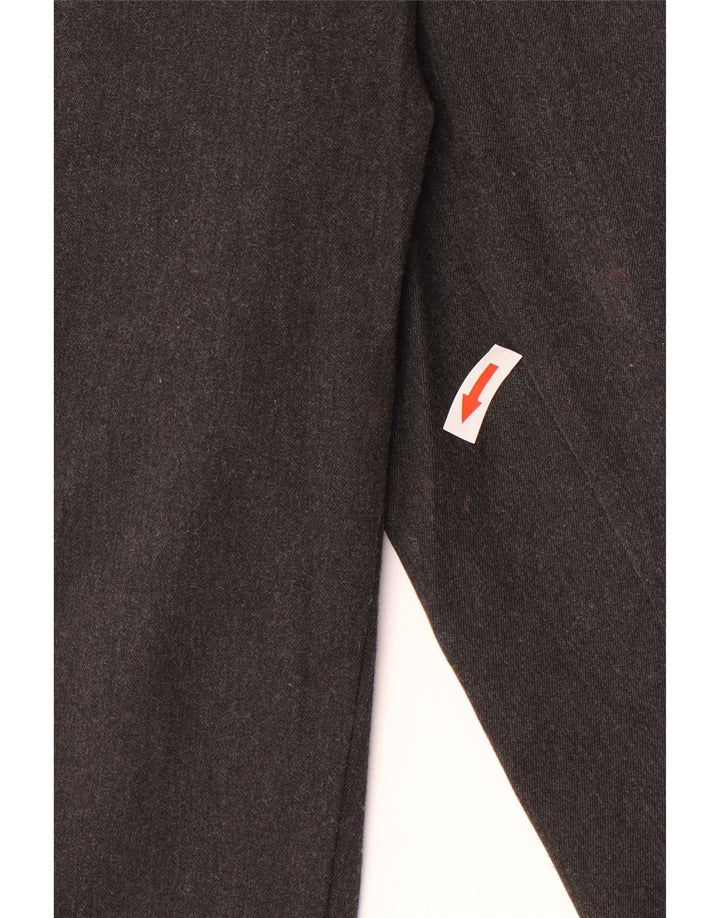 Marks & Spencer Pantalon décontracté droit pour femme W32 L29 Gris