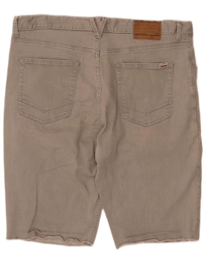 Vans Short décontracté pour hommes W36 Grand coton gris