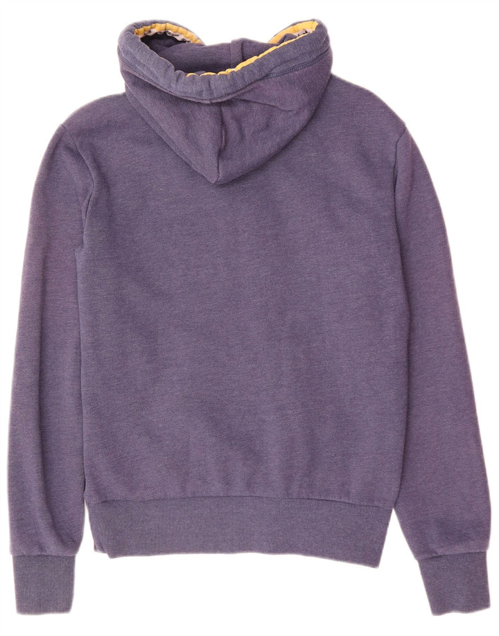 SUPERDRY Pull à capuche graphique pour homme Petit Bleu marine Polyester