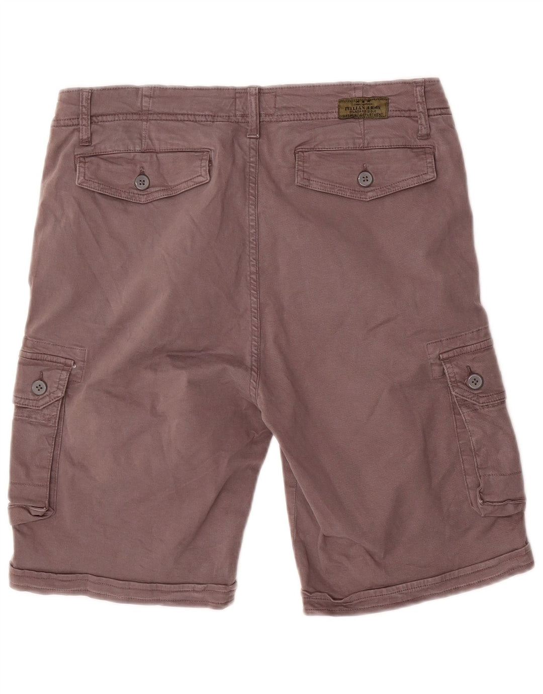VINTAGE Short Cargo Homme W32 Marron Moyen
