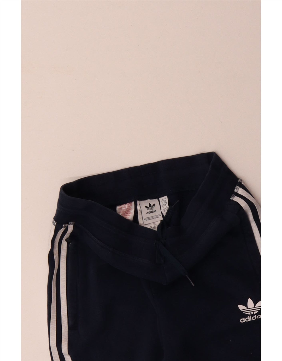 ADIDAS Pantalon de Survêtement Garçon Joggers 11-12 ans Bleu Marine Coton
