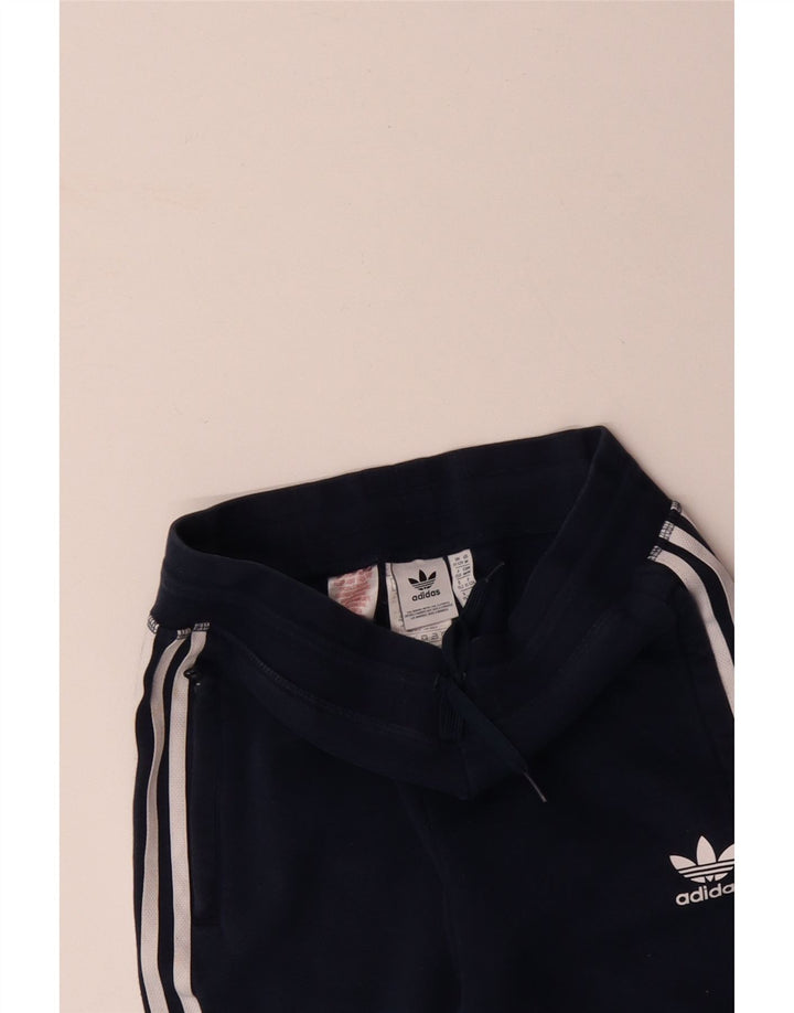 ADIDAS Pantalon de Survêtement Garçon Joggers 11-12 ans Bleu Marine Coton