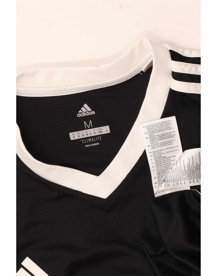 Adidas T-shirt graphique pour homme Noir moyen Polyester Sports