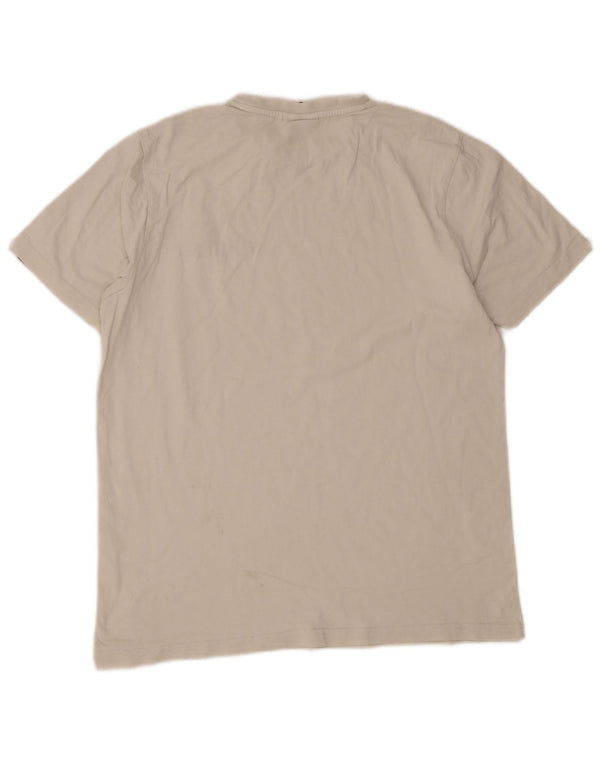Ellesse T-Shirt Graphique Homme Grand Blanc