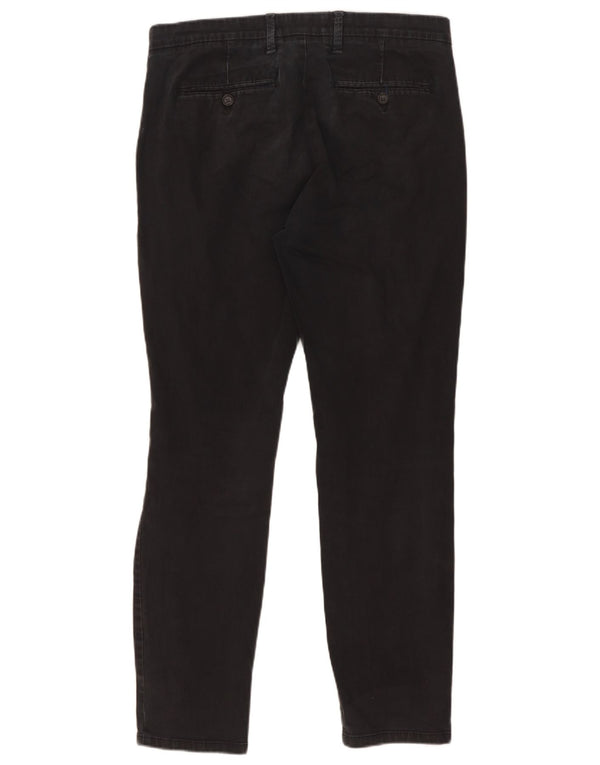 Marks & Spencer Pantalon Chino Slim Fit Homme W32 L31 Coton Noir