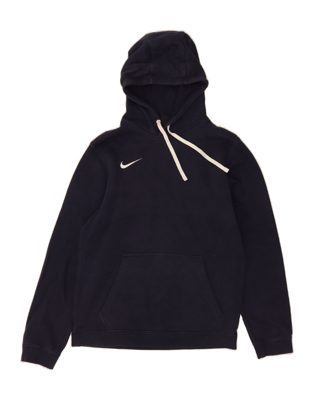 NIKE Mens Hoodie Jumper Small Navy Blue Cotton Vintage Nike and Second-Hand Nike from Messina Hembry 