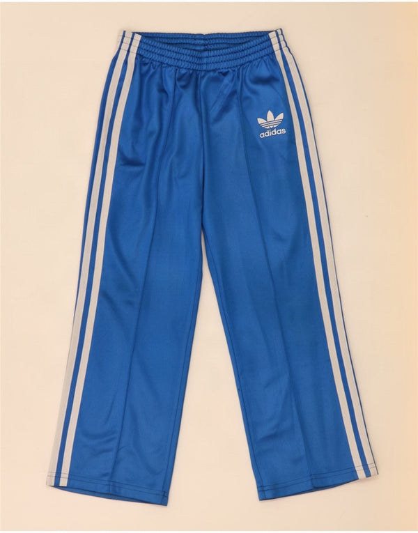 Pantalon de survêtement Adidas Fille 5-6 ans Bleu Polyester