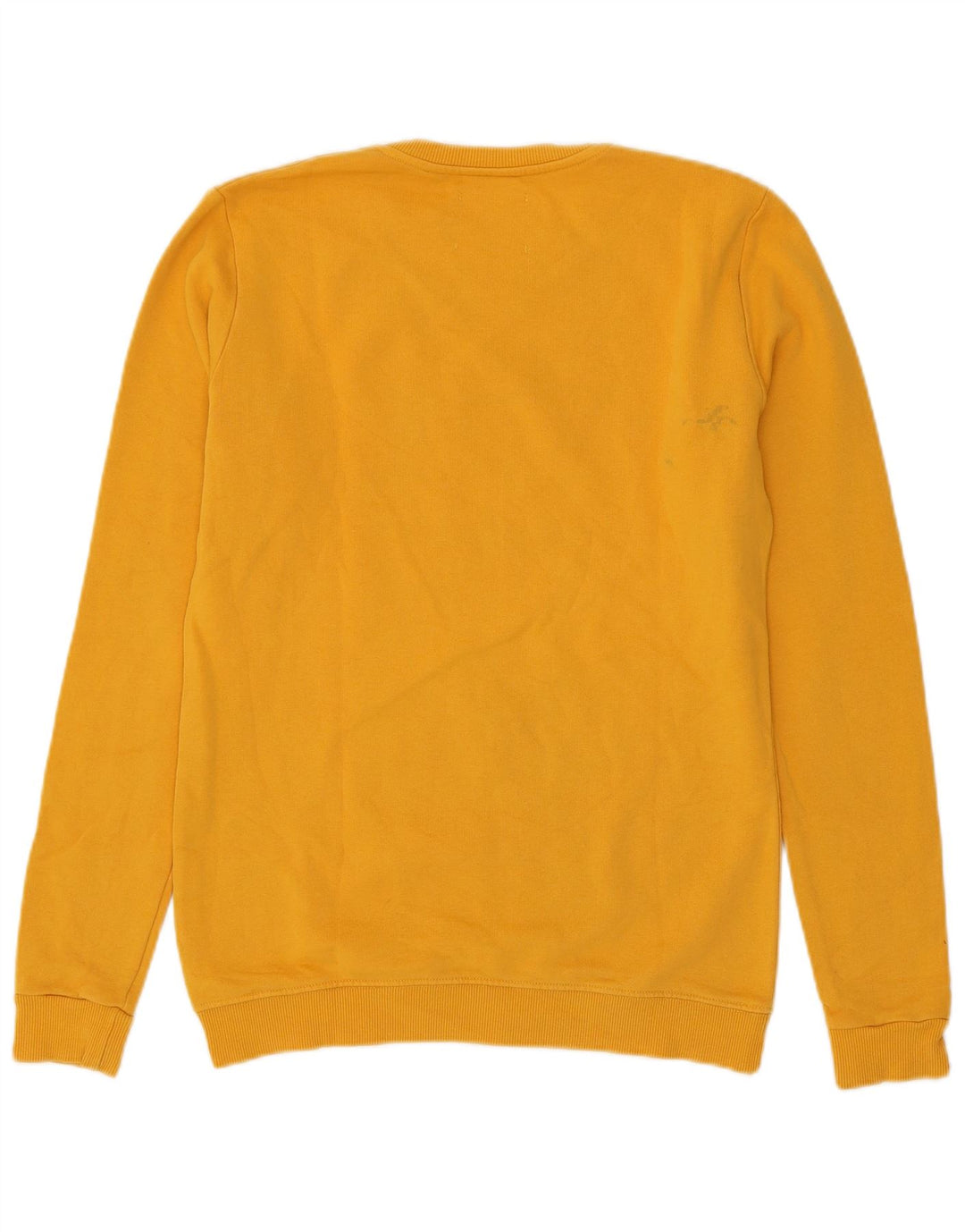 Pyrex Sweat-shirt graphique pour homme en coton jaune petit