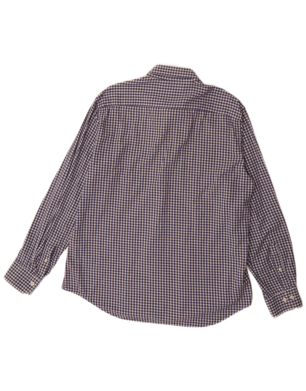 Carrera Chemise Homme XL Bleu Vichy