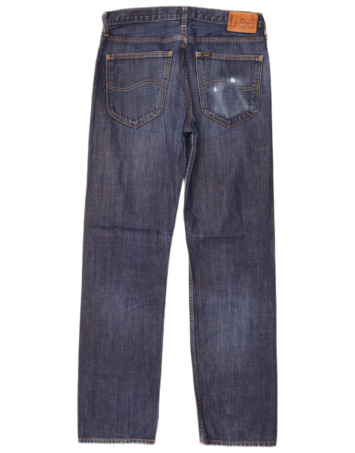 LEE Jean Droit Blake Homme W32 L32 Bleu Coton